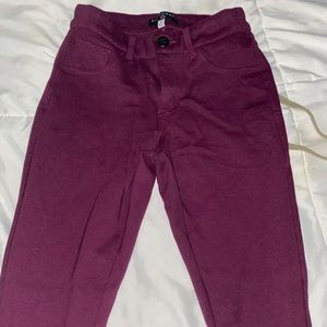 maroon jeans from dictionary